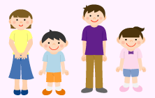 子供達のイラスト